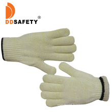 White Aramid Heat Resistence Glove